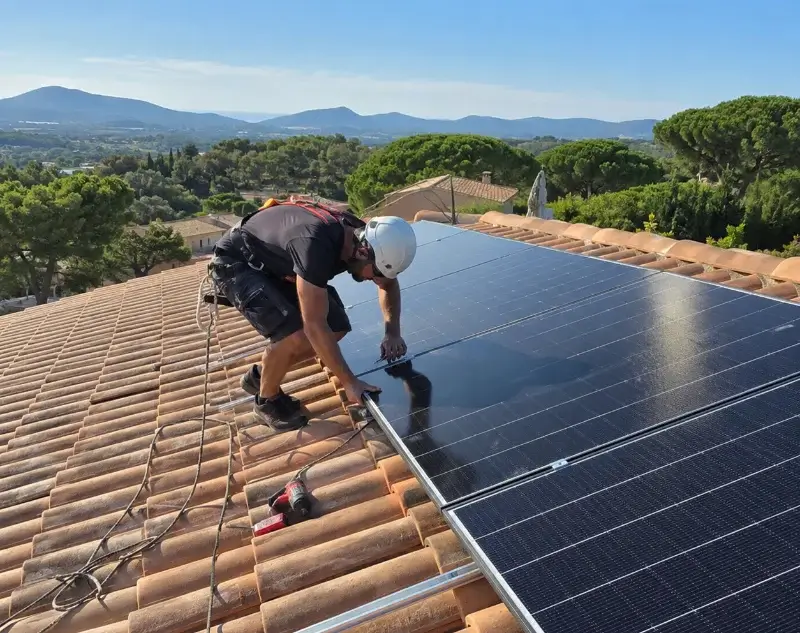 Installateur panneaux solaires Montélimar — pose photovoltaïque sur toiture